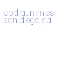 cbd gummies san diego ca