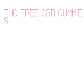 thc free cbd gummies