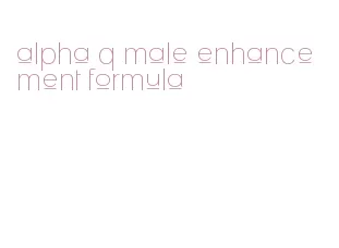 alpha q male enhancement formula
