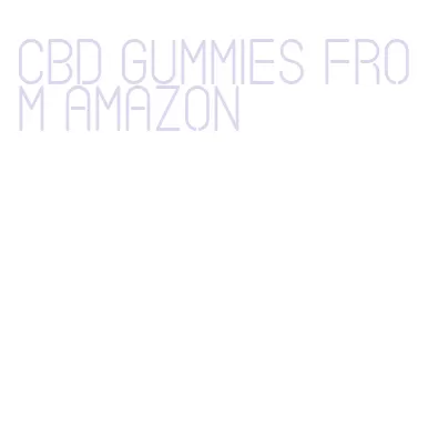 cbd gummies from amazon