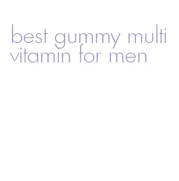best gummy multivitamin for men