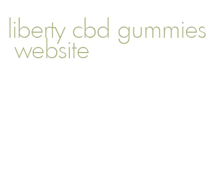liberty cbd gummies website