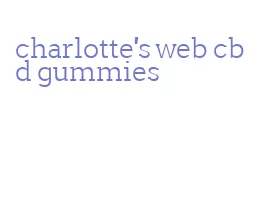 charlotte's web cbd gummies