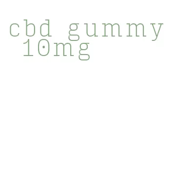cbd gummy 10mg