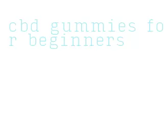 cbd gummies for beginners