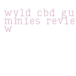 wyld cbd gummies review