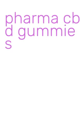 pharma cbd gummies