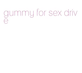 gummy for sex drive