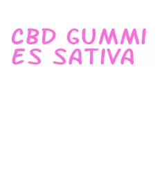cbd gummies sativa