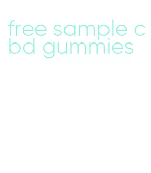 free sample cbd gummies