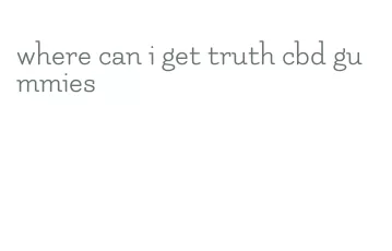 where can i get truth cbd gummies
