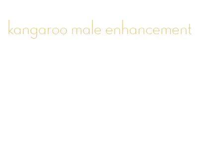 kangaroo male enhancement