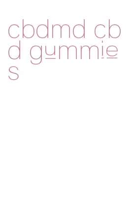 cbdmd cbd gummies
