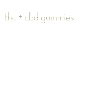 thc + cbd gummies