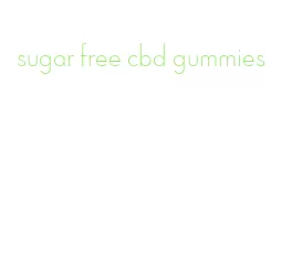 sugar free cbd gummies