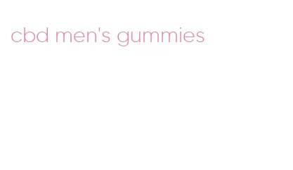 cbd men's gummies