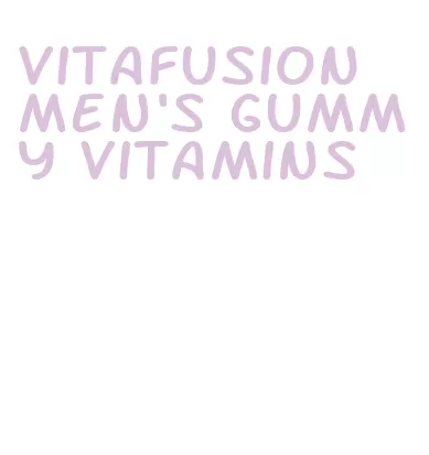 vitafusion men's gummy vitamins
