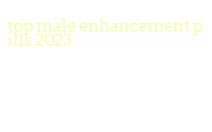 top male enhancement pills 2023