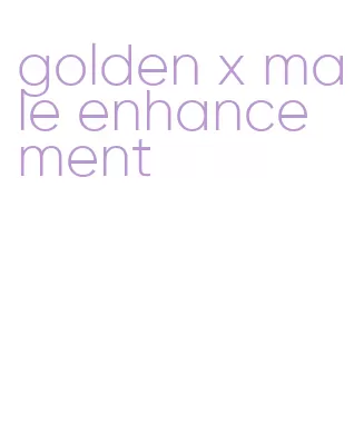 golden x male enhancement