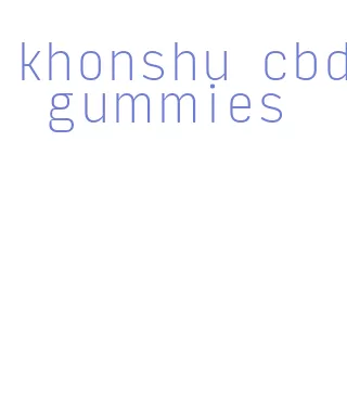 khonshu cbd gummies