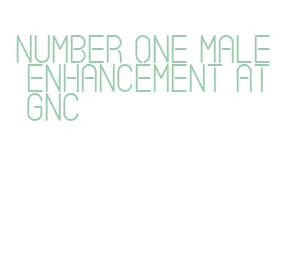 number one male enhancement at gnc