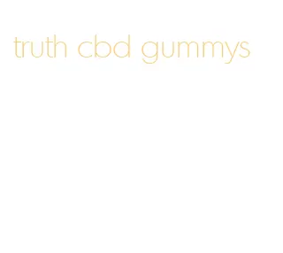 truth cbd gummys