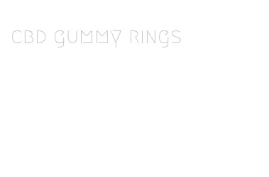 cbd gummy rings