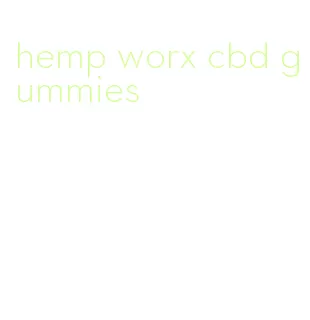hemp worx cbd gummies