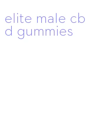elite male cbd gummies