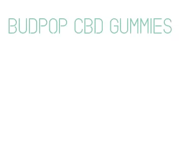 budpop cbd gummies