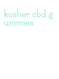 kosher cbd gummies