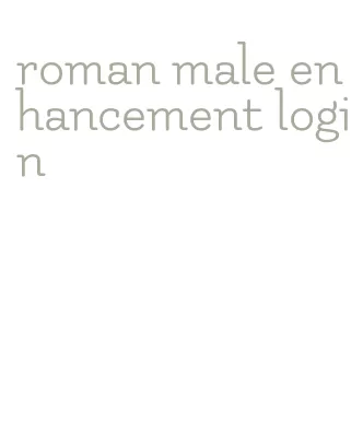 roman male enhancement login