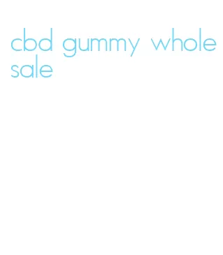 cbd gummy wholesale