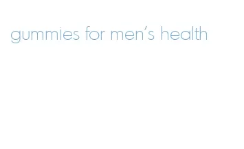 gummies for men's health