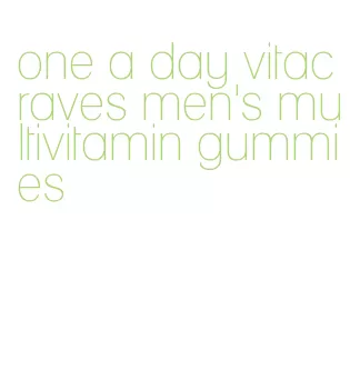 one a day vitacraves men's multivitamin gummies