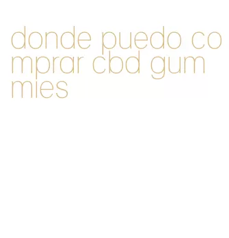 donde puedo comprar cbd gummies