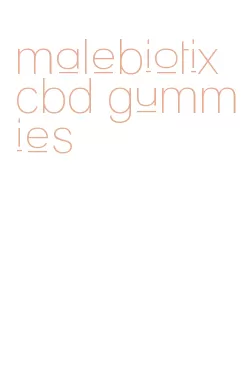 malebiotix cbd gummies