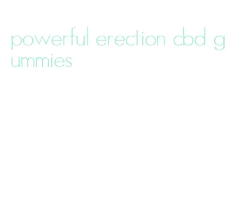 powerful erection cbd gummies