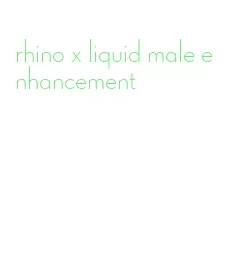 rhino x liquid male enhancement
