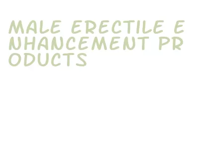 male erectile enhancement products