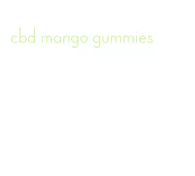 cbd mango gummies