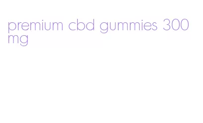 premium cbd gummies 300mg