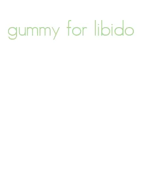 gummy for libido