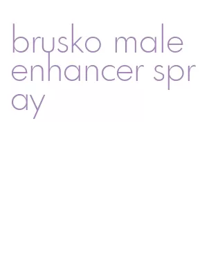 brusko male enhancer spray