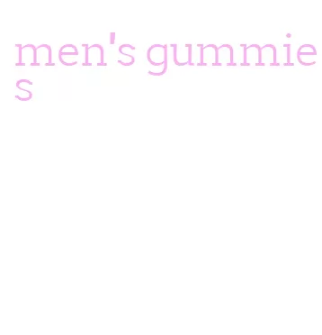 men's gummies