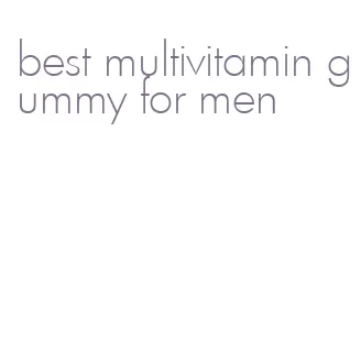 best multivitamin gummy for men