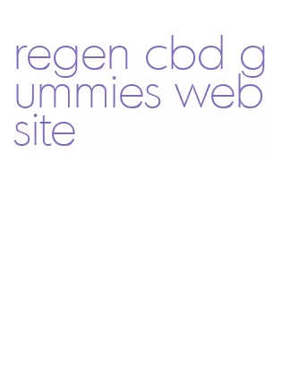regen cbd gummies website