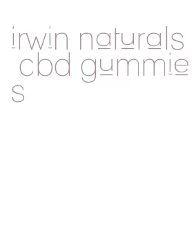 irwin naturals cbd gummies