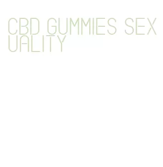 cbd gummies sexuality