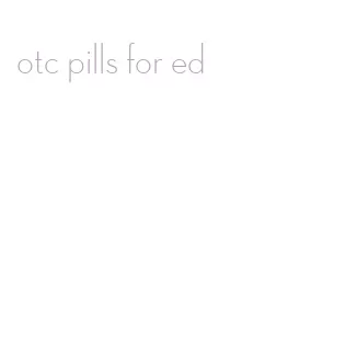 otc pills for ed